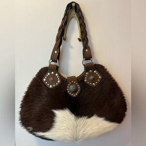 Large cowhide bag